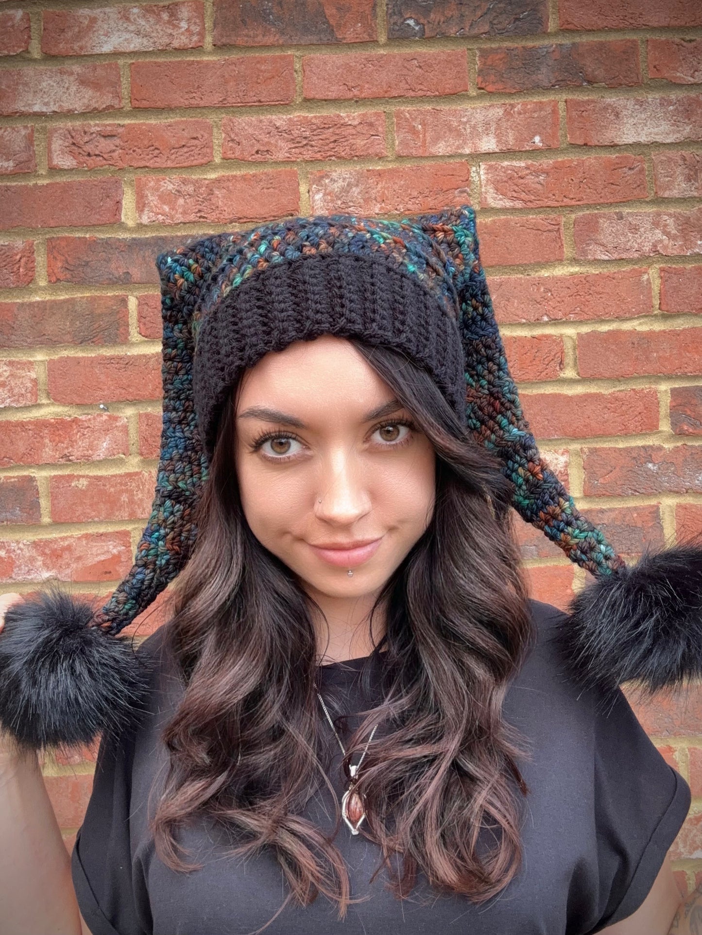 Cozy Jester Hat - Crochet Pattern