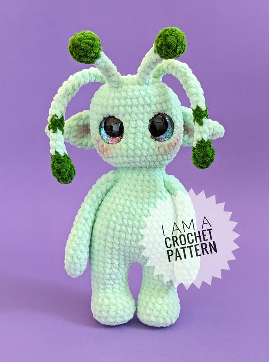 Cosmo The Alien - Crochet Pattern