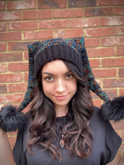 Cozy Jester Hat - Crochet Pattern
