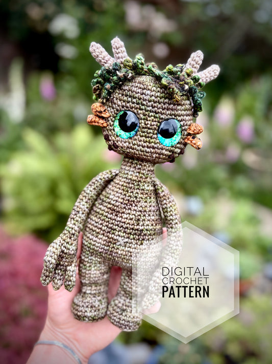 Pip The Mossling - Crochet Pattern