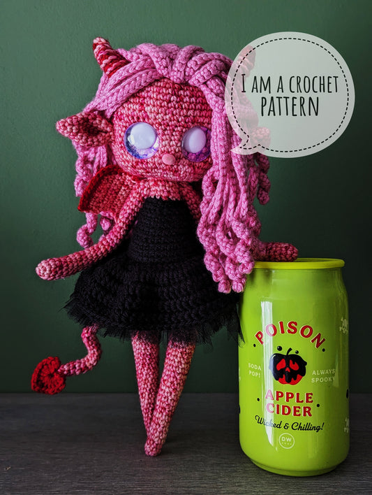 Lilith The Demon - Crochet Pattern