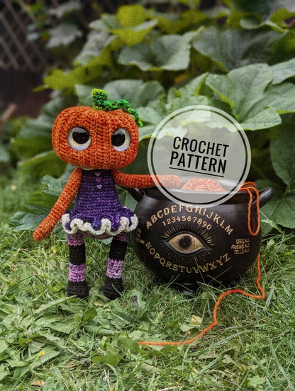 Pandora The Pumpkin - Crochet Pattern